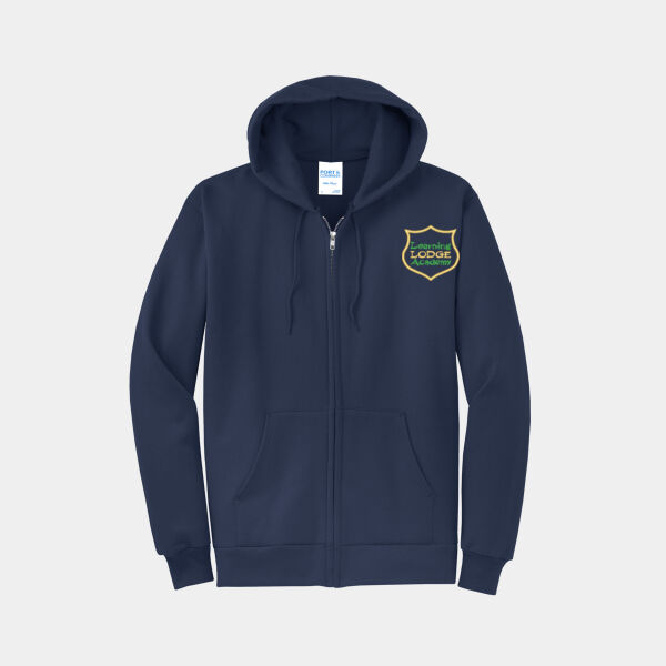 LLA ELEMENTARY - NAVY - ADULT ZIP HOODIE Thumbnail